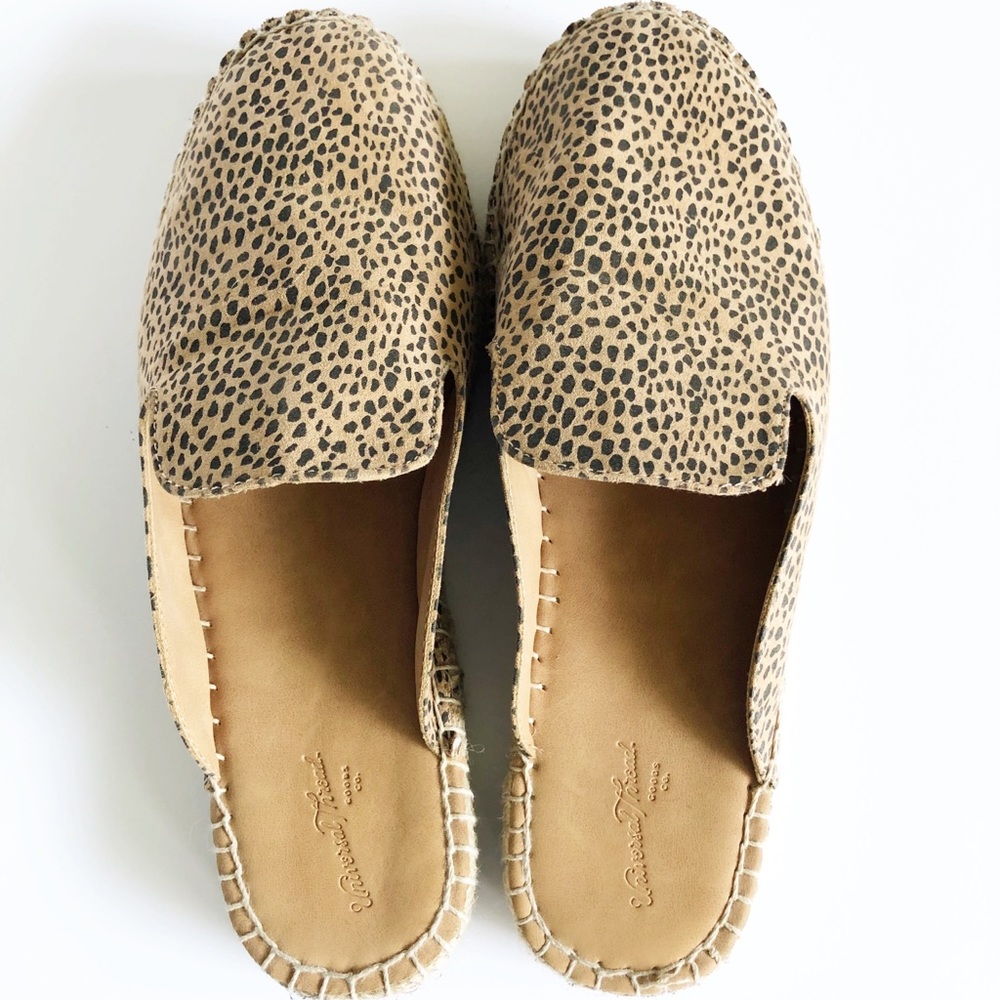 Universal Thread Leopard Espadrille Mules